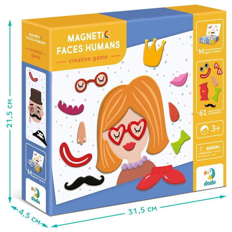 Dodo Joc magnetic - Fete amuzante