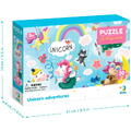 Dodo Puzzle - Aventurile magice ale unicornilor (30 piese)