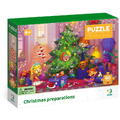 Dodo Puzzle - Pregatiri de Craciun (60 piese)