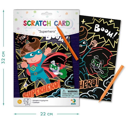 Dodo Set creativ de razuit - Supererou