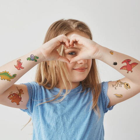Dodo Tatuaje temporare - Dinozauri