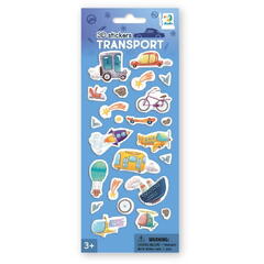 Set abtibilduri 3D - Mijloace de transport
