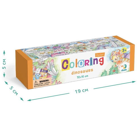 Dodo Poster de colorat - Dinozauri