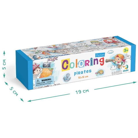 Dodo Poster de colorat - Pirati