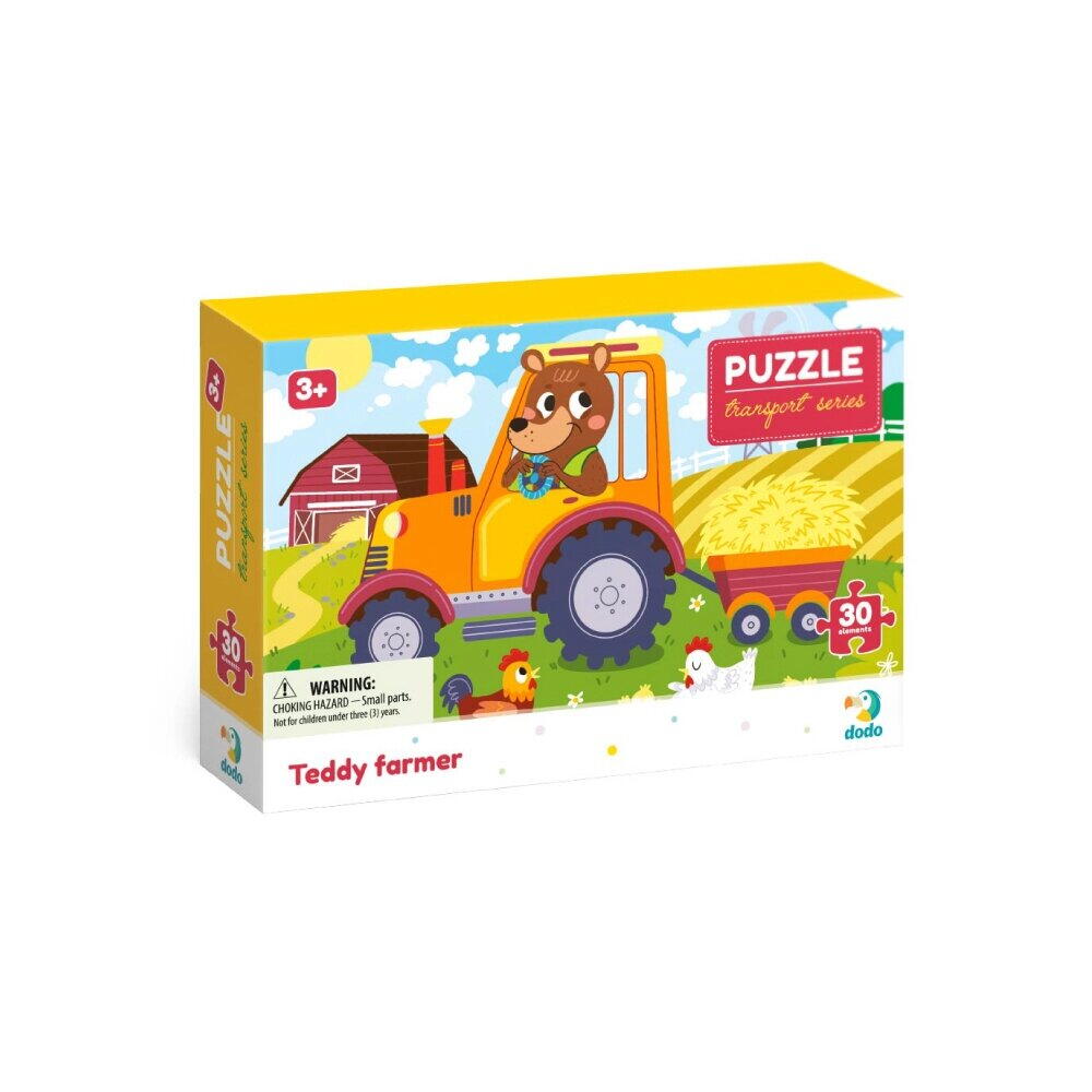 JOCURI - Puzzle - Ursuletul la ferma (30 piese)
