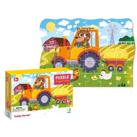 Dodo Puzzle - Ursuletul la ferma (30 piese)