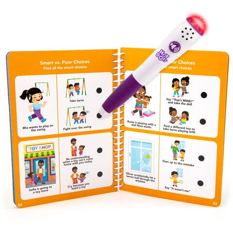 Educational Insights Set Hot Dots®  - Emotii & prietenii