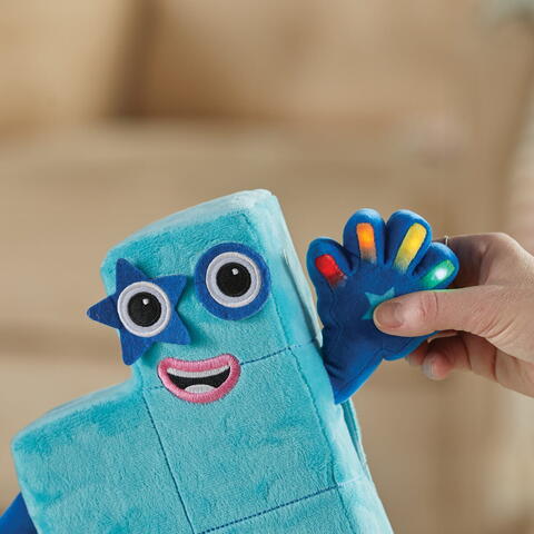 Hand2Mind Mascota cu sunete si lumini Numberblocks - Cinci