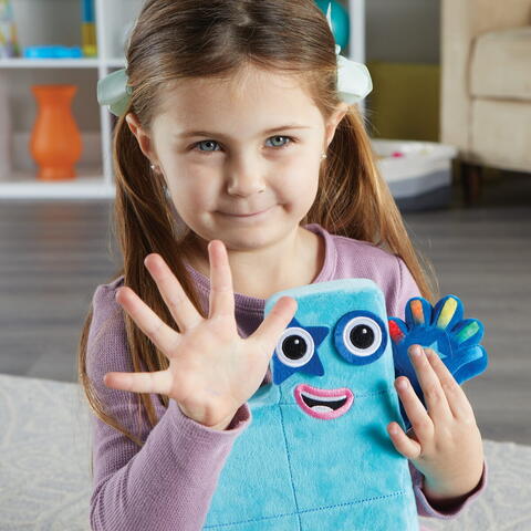 Hand2Mind Mascota cu sunete si lumini Numberblocks - Cinci