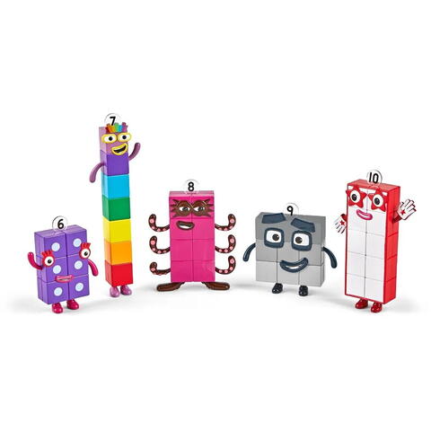 Hand2Mind Set figurine Numberblocks - De la Sase la Zece
