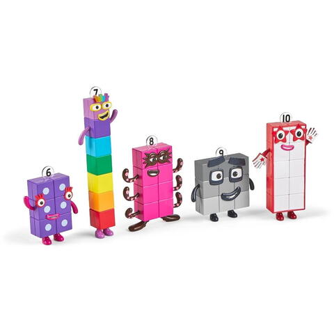 Hand2Mind Set figurine Numberblocks - De la Sase la Zece