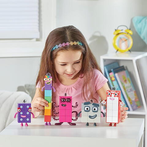 Hand2Mind Set figurine Numberblocks - De la Sase la Zece