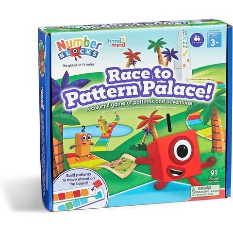 Hand2Mind Joc Numberblocks - Cursa de la Palatul Modelelor