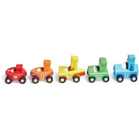 Hand2Mind Set mini vehicule Numberblocks