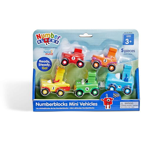 Hand2Mind Set mini vehicule Numberblocks