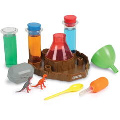 Primul meu set de experimente - Eruptia vulcanului