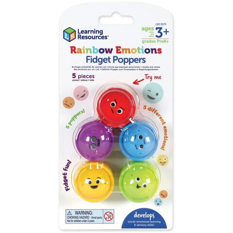 Learning Resources Set jucarii Fidget Poppers - Emotii
