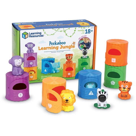 Learning Resources Joc de sortat si numarat - Prietenii din jungla