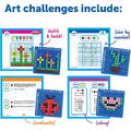Learning Resources Joc de logica STEM - Arta Pixel
