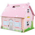 BIGJIGS Toys Casuta din lemn pentru papusi - Flowers - RESIGILAT
