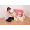 BIGJIGS Toys Casuta din lemn pentru papusi - Flowers - RESIGILAT