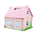 BIGJIGS Toys Casuta din lemn pentru papusi - Flowers - RESIGILAT