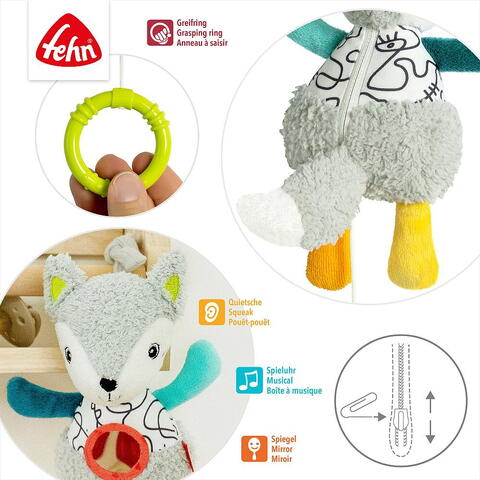Fehn Jucarie muzicala mini Dobabydoo - Vulpita