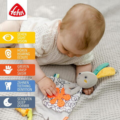 Fehn Jucarie doudou Dobabydoo - Iepuras dragalas