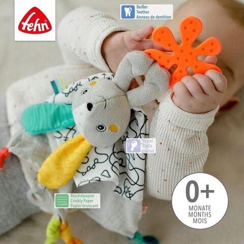 Fehn Jucarie doudou Dobabydoo - Iepuras dragalas