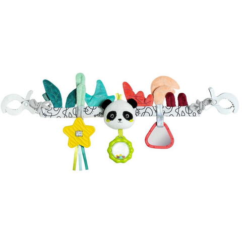 Fehn Jucarie carucior Dobabydoo - Ursulet panda