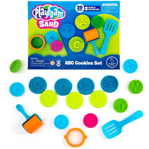 Educational Insights Set nisip kinetic prajiturele ABC - Playfoam™