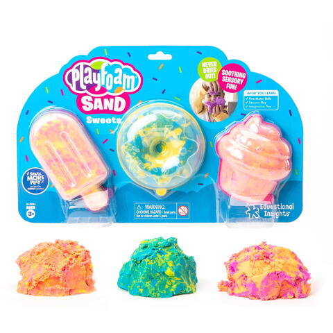 Educational Insights Set nisip kinetic - Dulciuri - Playfoam™