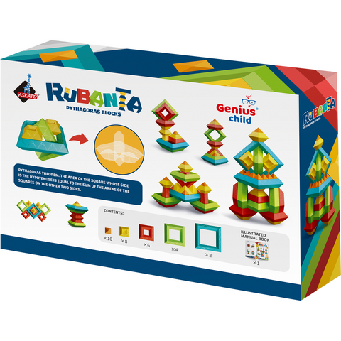 Askato Joc logica - Cuburile lui Pitagora (30 piese)