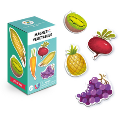 Set magnetic - Invat legume si fructe in lb. engleza