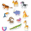 Dodo Set magnetic - Invat animalutele in lb. engleza
