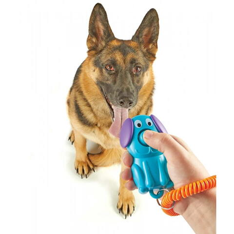 Brightkins Jucarie dresaj caini - Clicker catel vesel