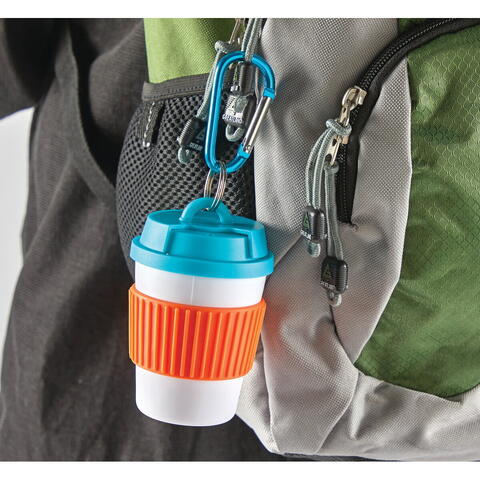 Brightkins Recipient portabil pentru hrana caini - Cana de cafea