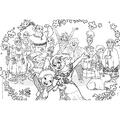 LISCIANI Puzzle de colorat - Encanto (2 x 60 piese)