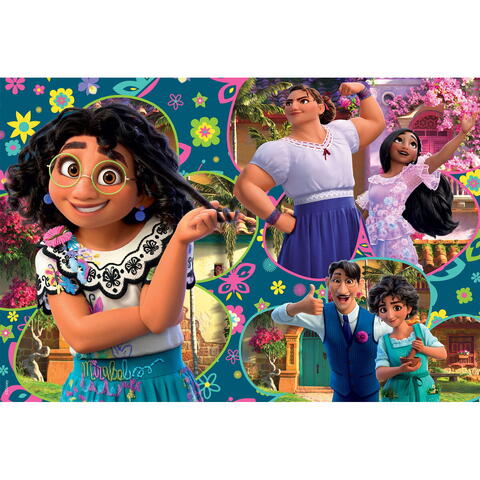 LISCIANI Puzzle de colorat - Encanto (2 x 60 piese)