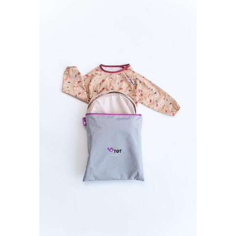 TIDY TOT Kit hranire - Baveta si tava (Vulpite)