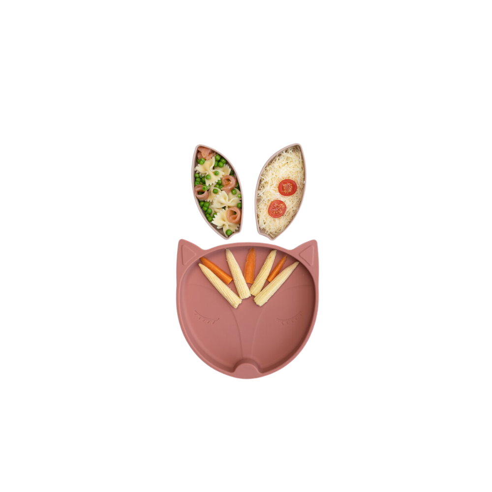 Farfurie diversificare din silicon - Vulpita [1]