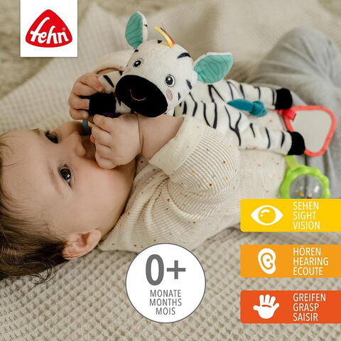 Fehn Jucarie senzoriala bebelusi Dobabydoo - Zebra