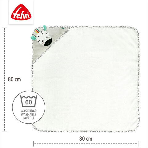 Fehn Prosop cu gluga Dobabydoo - Zebra
