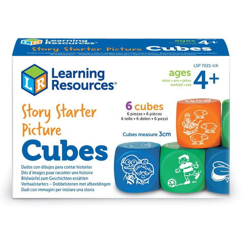 Learning Resources Cuburi cu imagini pentru povestiri