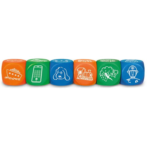 Learning Resources Cuburi cu imagini pentru povestiri