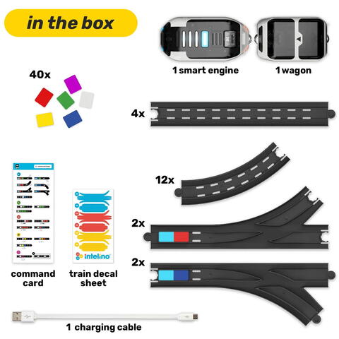 Intelino Smart Train - Trenulet electric cu sina