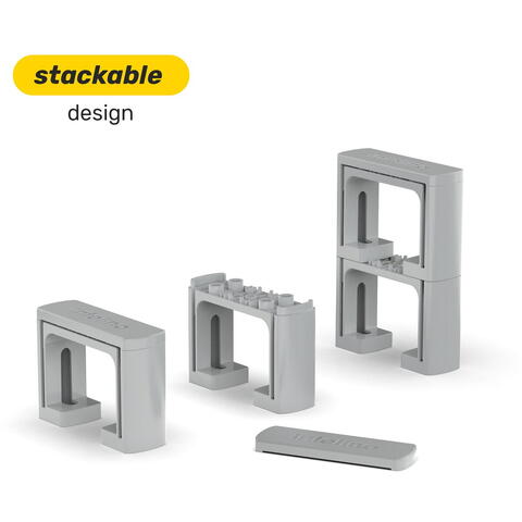 Intelino Extensie Smart Train - Set piloni pentru sine