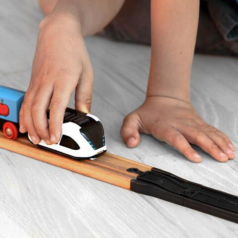 Intelino Extensie Smart Train - Set adaptoare sine lemn