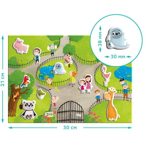 Dodo Joc magnetic - La Zoo - RESIGILAT