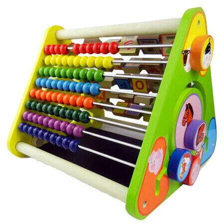 BIGJIGS Toys Centru de activitati - litere si imagini in romana - RESIGILAT